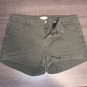 Olive H&M shorts